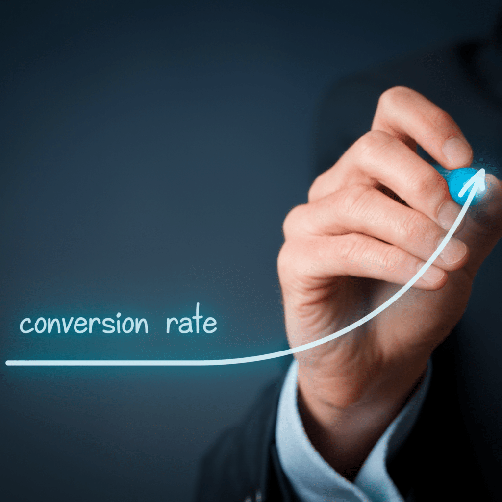 Responsive design increases conversions by simplifying navigation on mobile devices, reducing friction in purchasing and personalizing the user experience to increase sales.