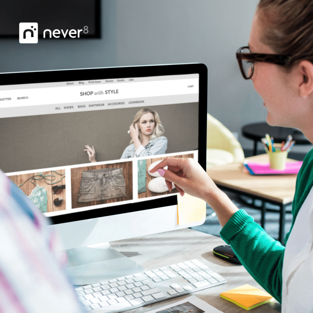 Visual content is the first impression users have of your online store. From the home page to product images, each visual element communicates the essence of your brand and piques the viewer's interest. High-quality images and videos engage visitors and invite them to explore more. NEVER8 can help you maximize the impact of your visual content.