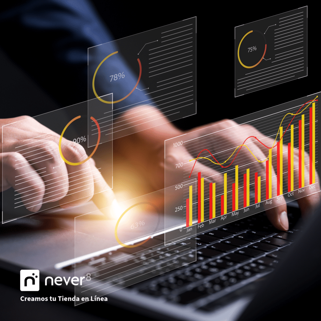 E-commerce agencies, such as Never8 in Mexico, have advanced tools to analyze and measure the results of your strategies.