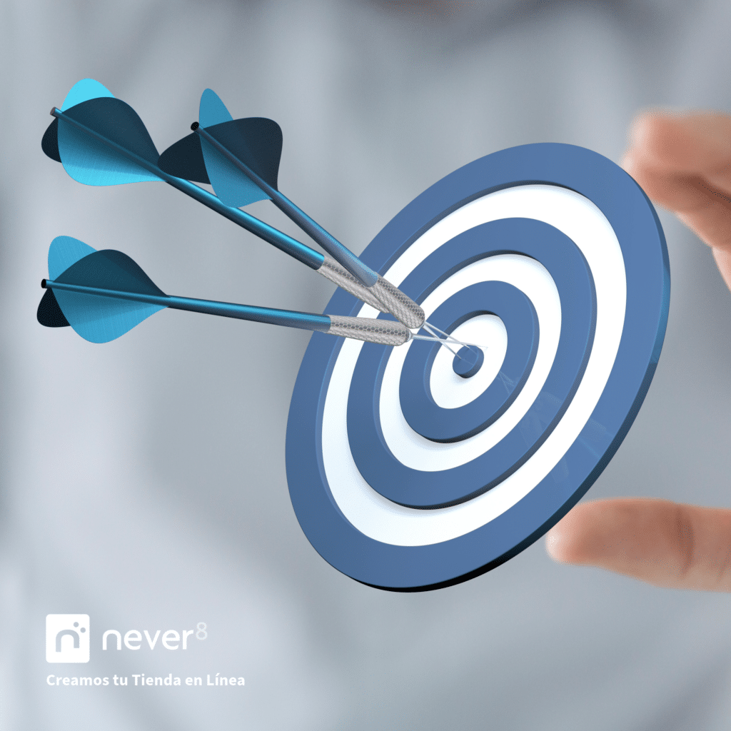 To measure the success of your strategies, it is crucial to set clear objectives. At Never8, an eCommerce agency in Mexico, we work with you to define and achieve these objectives.