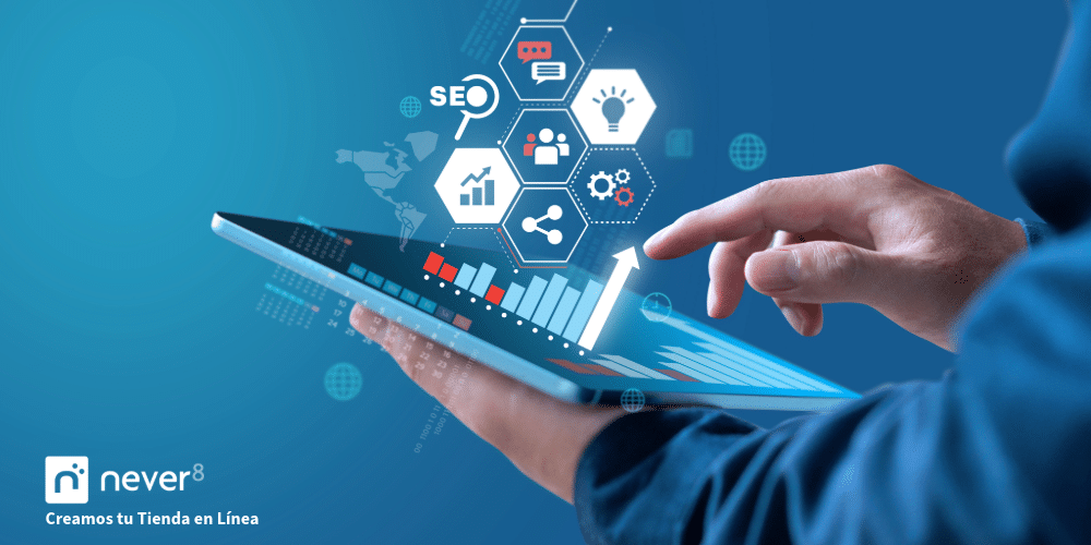 Collaborating with an eCommerce agency like Never8 in Mexico maximizes your online visibility and attracts more customers. Discover effective strategies that an agency can apply to your ECommerce.